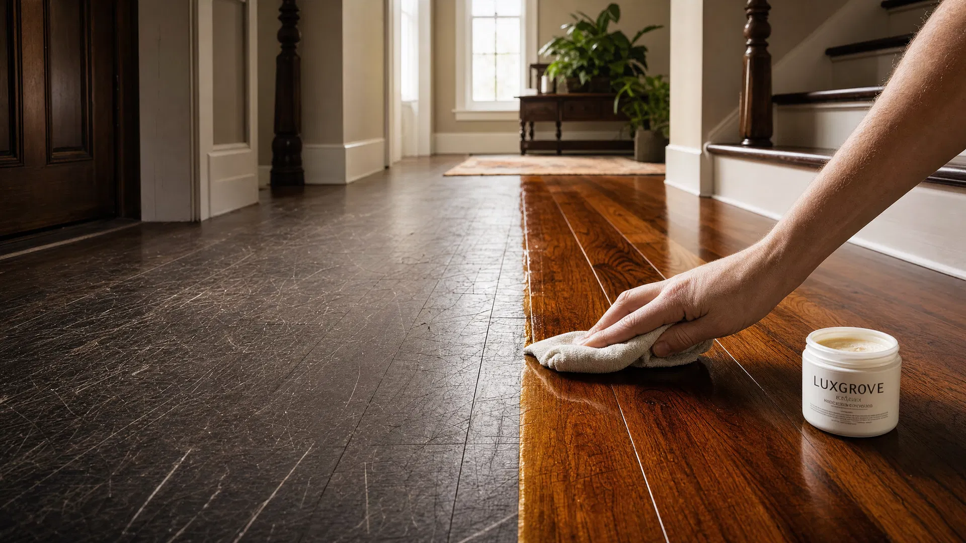 Restored floor