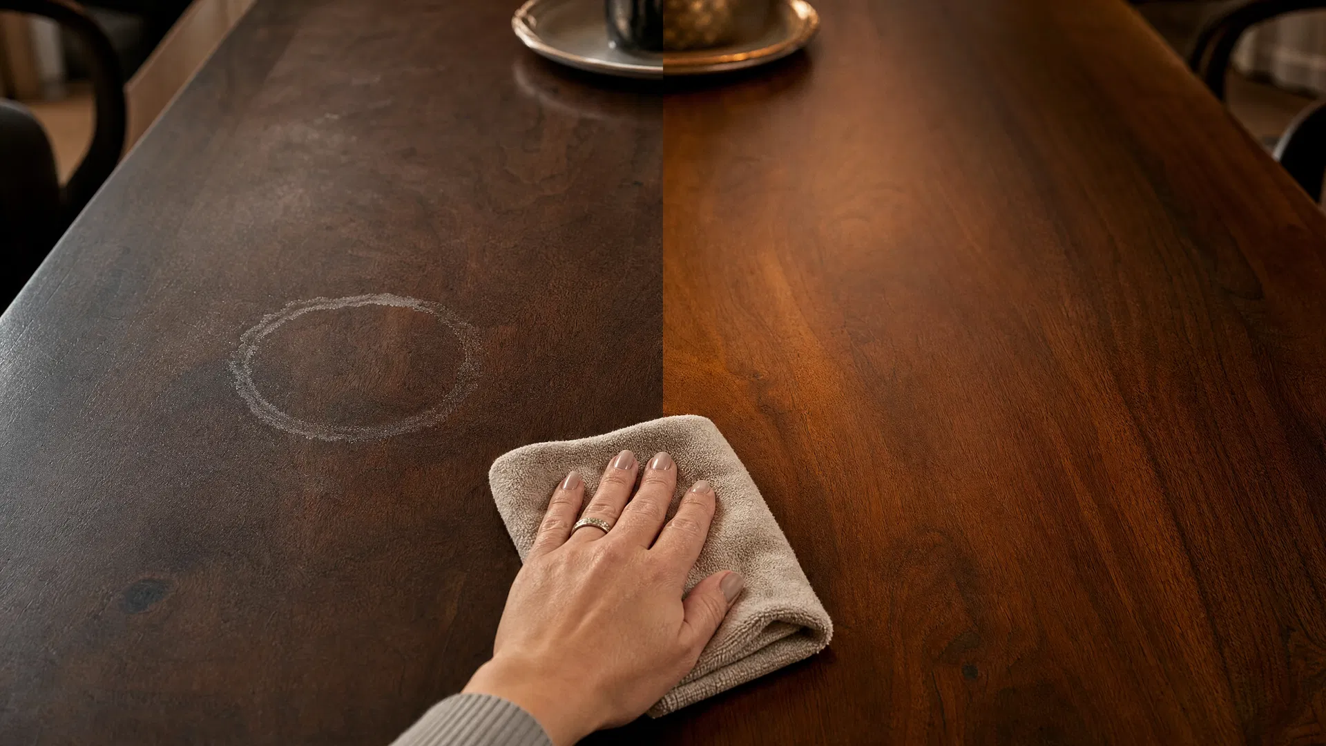 Water ring removal