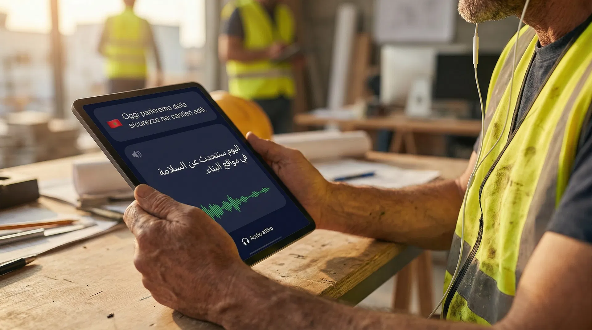 Il tablet del lavoratore