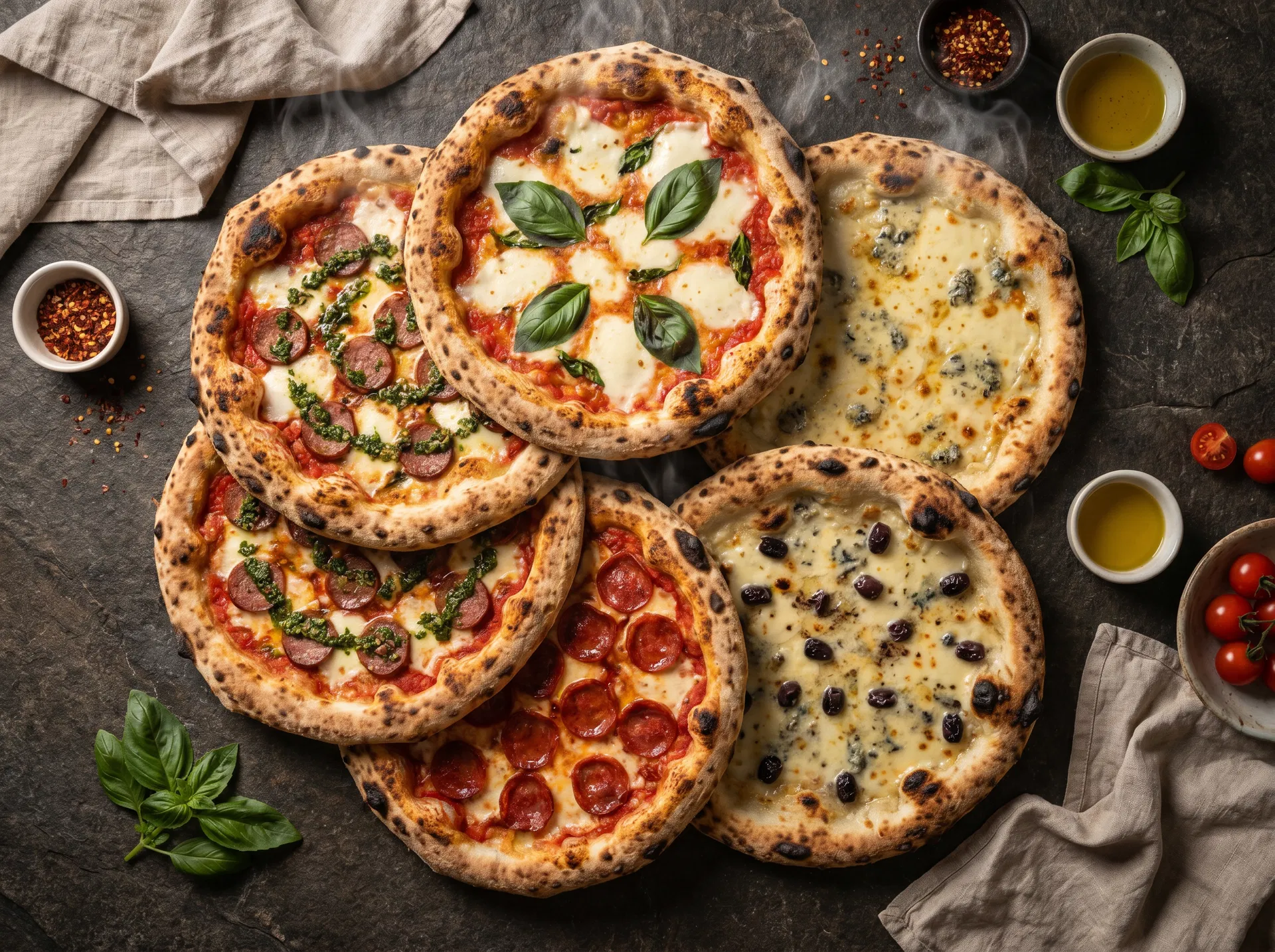 Combo 5+ Pizzas Napolitanas
