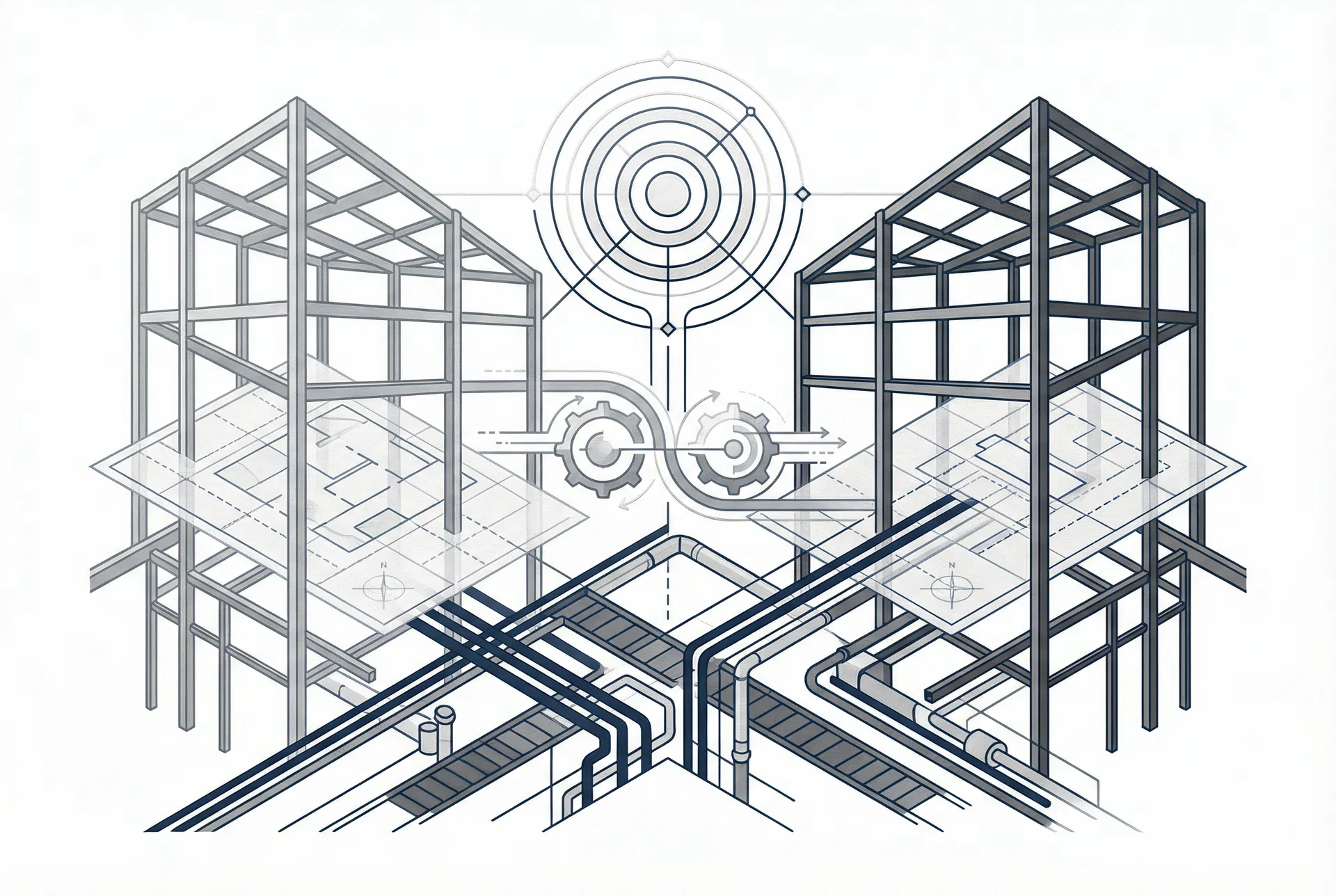 Industrial and mining visual used for the credentials section