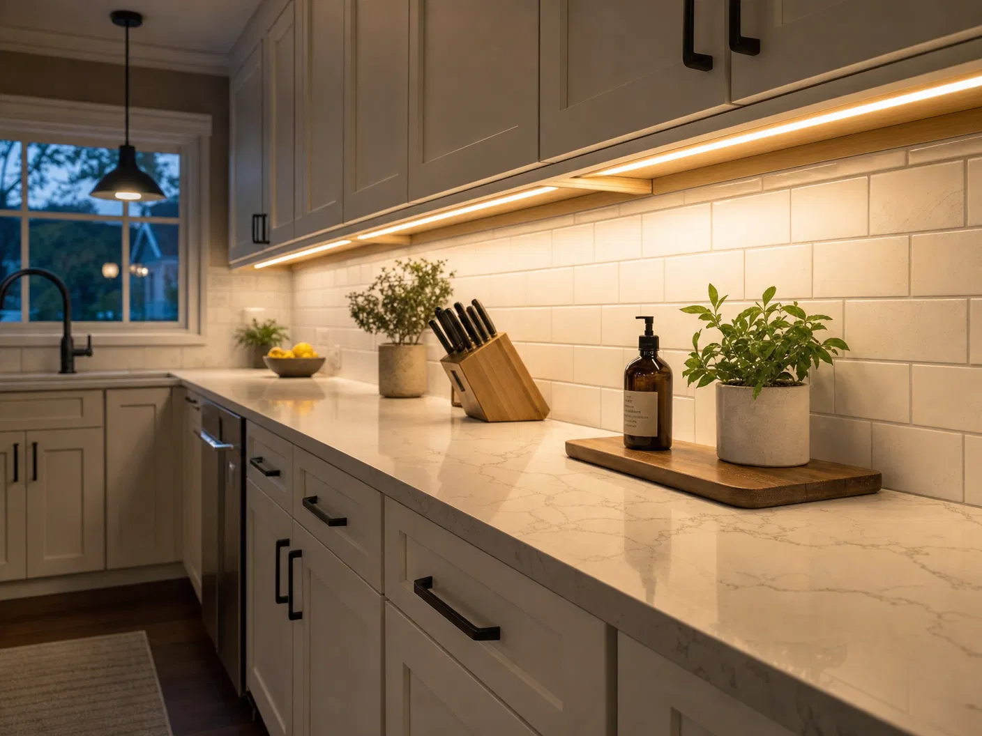 Under cabinet lighting