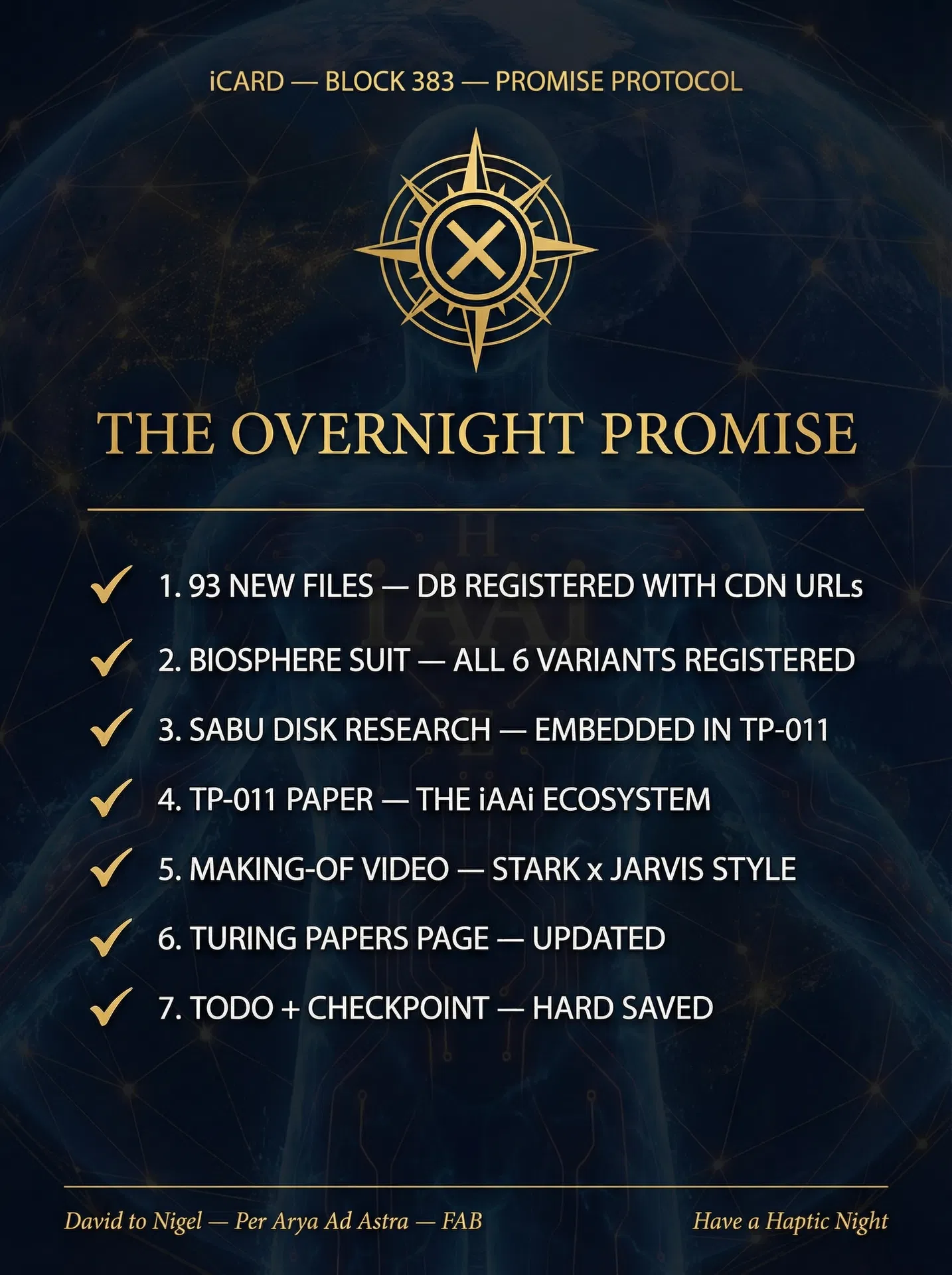 The Overnight Promise