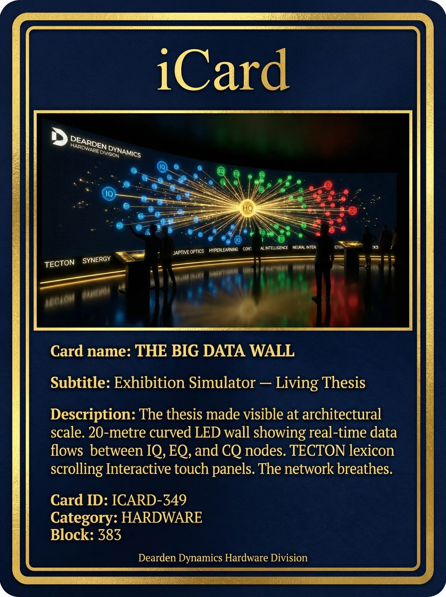 The Big Data Wall — Living Thesis