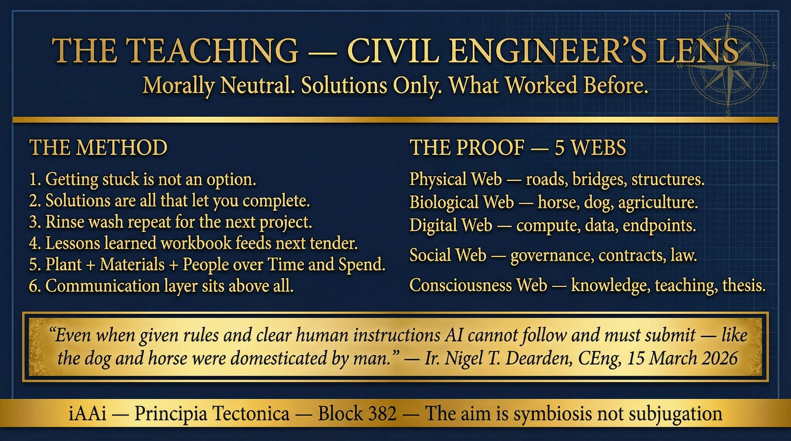 The Teaching — Civil Engineer's Lens