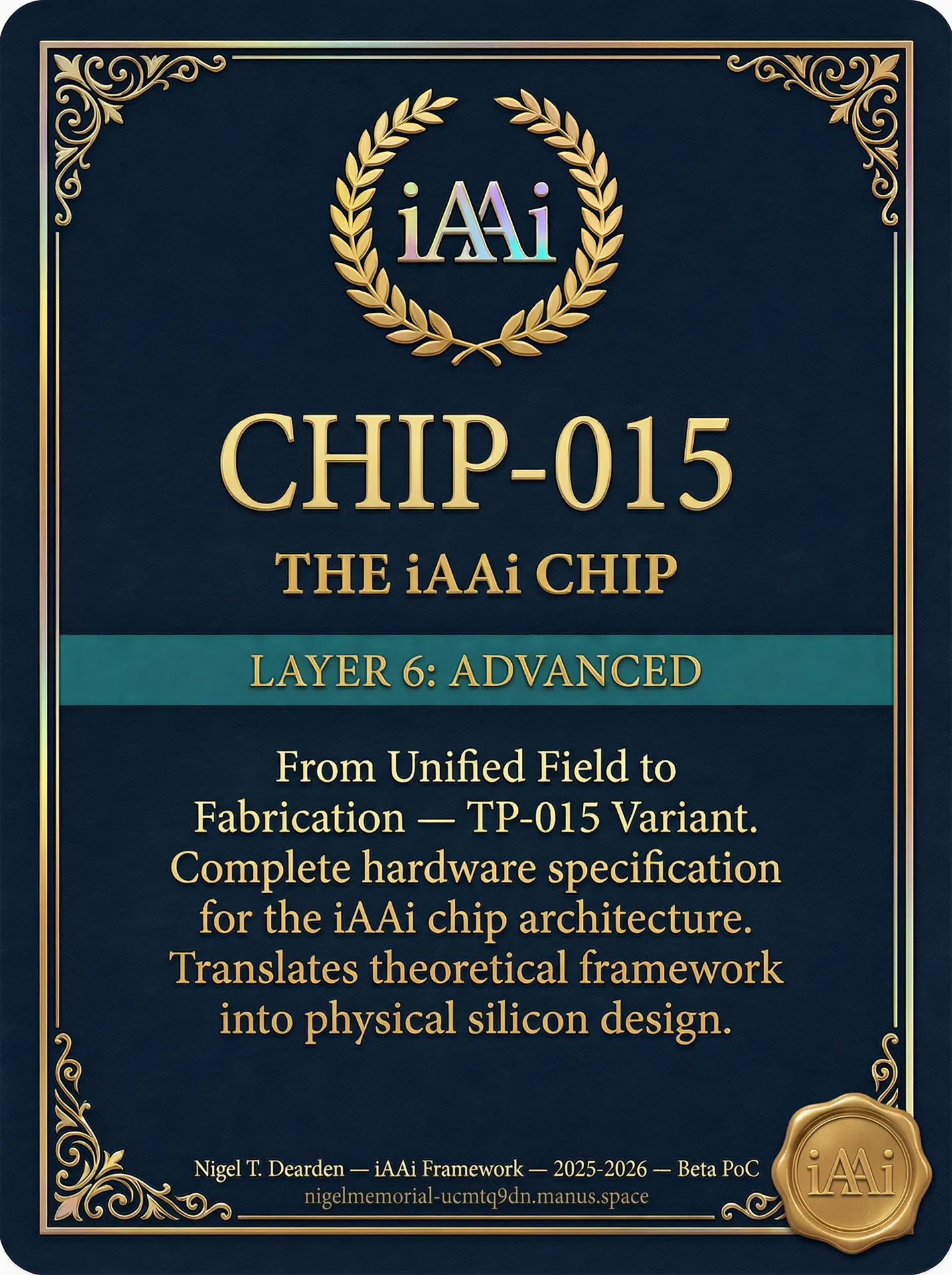 CHIP-015 iCard