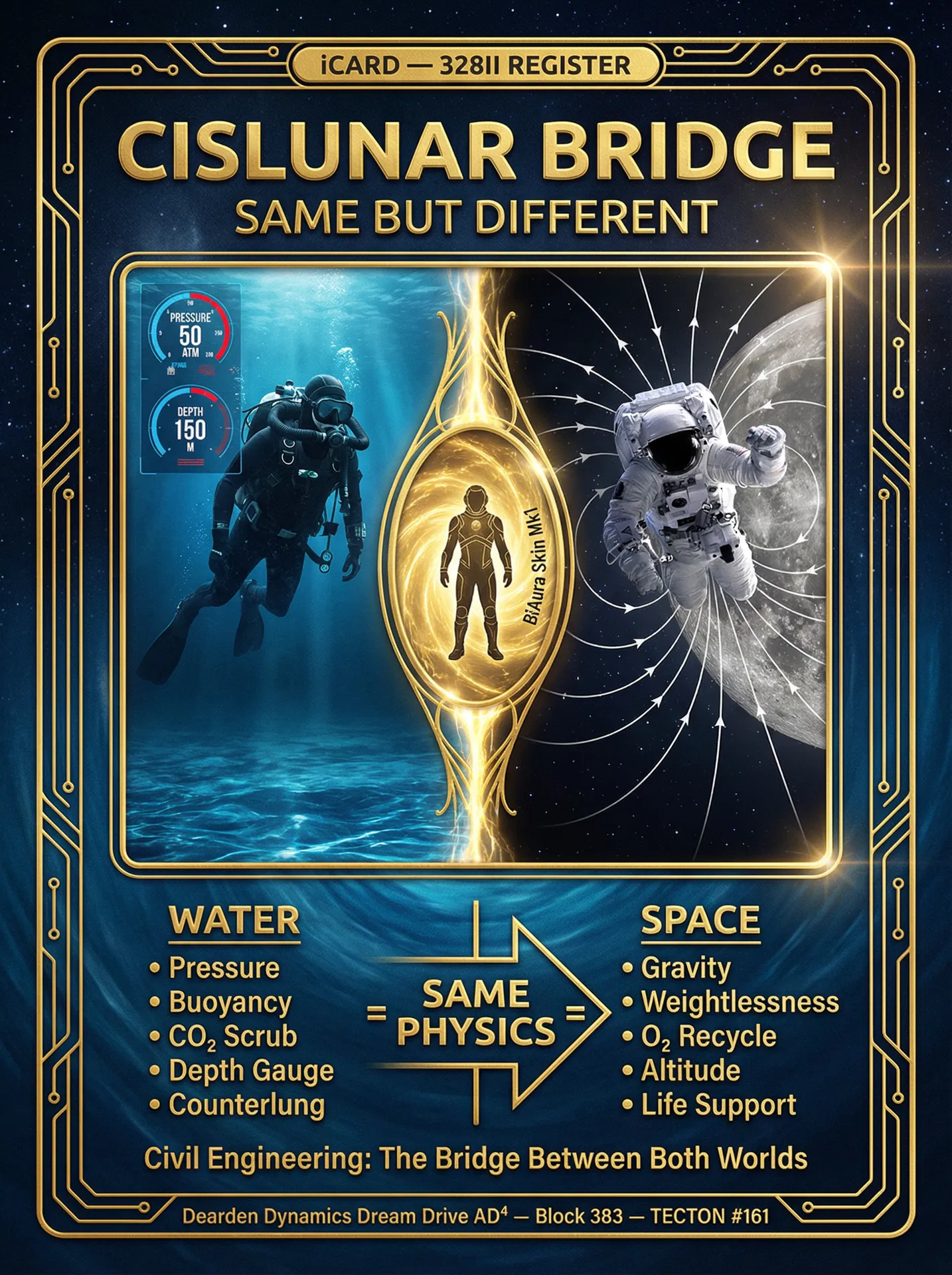 Cislunar Bridge — Same But Different