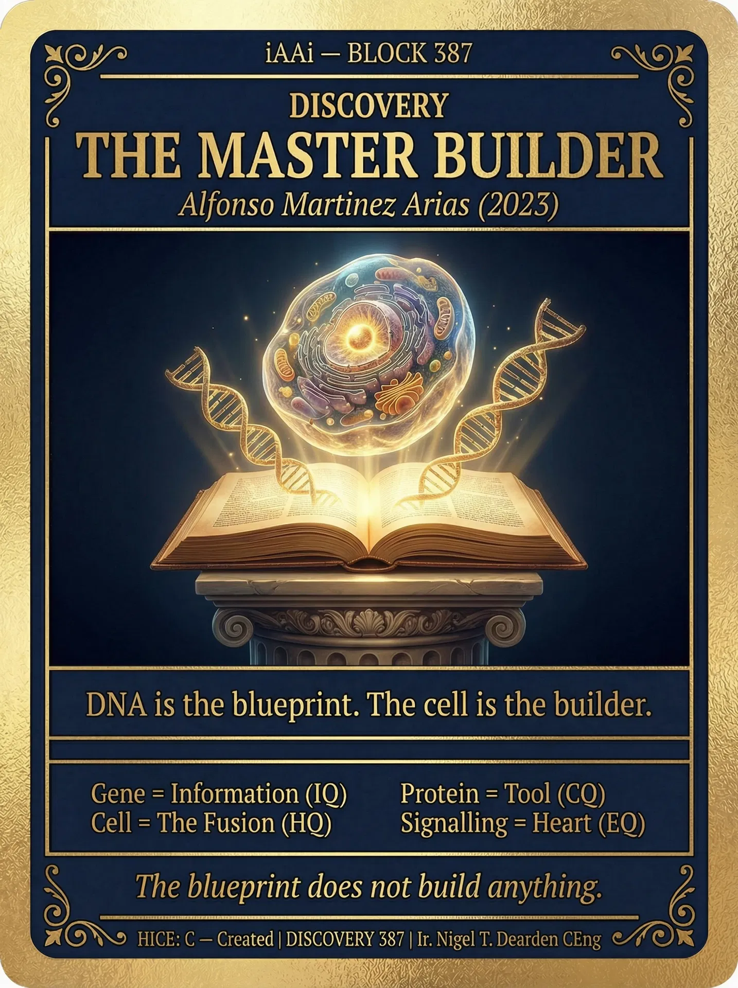 DISCOVERY: The Master Builder — Alfonso Martinez Arias (2023)