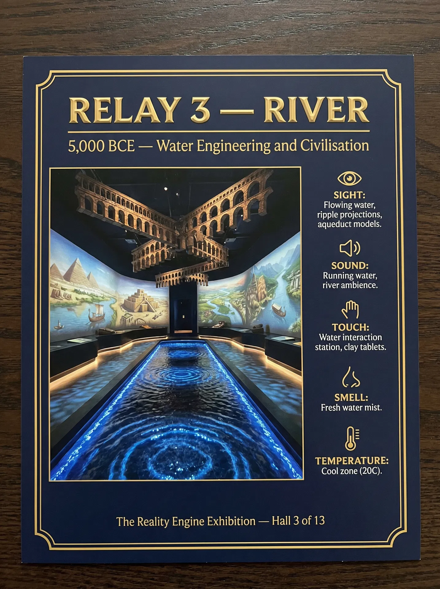 Relay 3 — RIVER — 5,000 BCE — Water Engineering