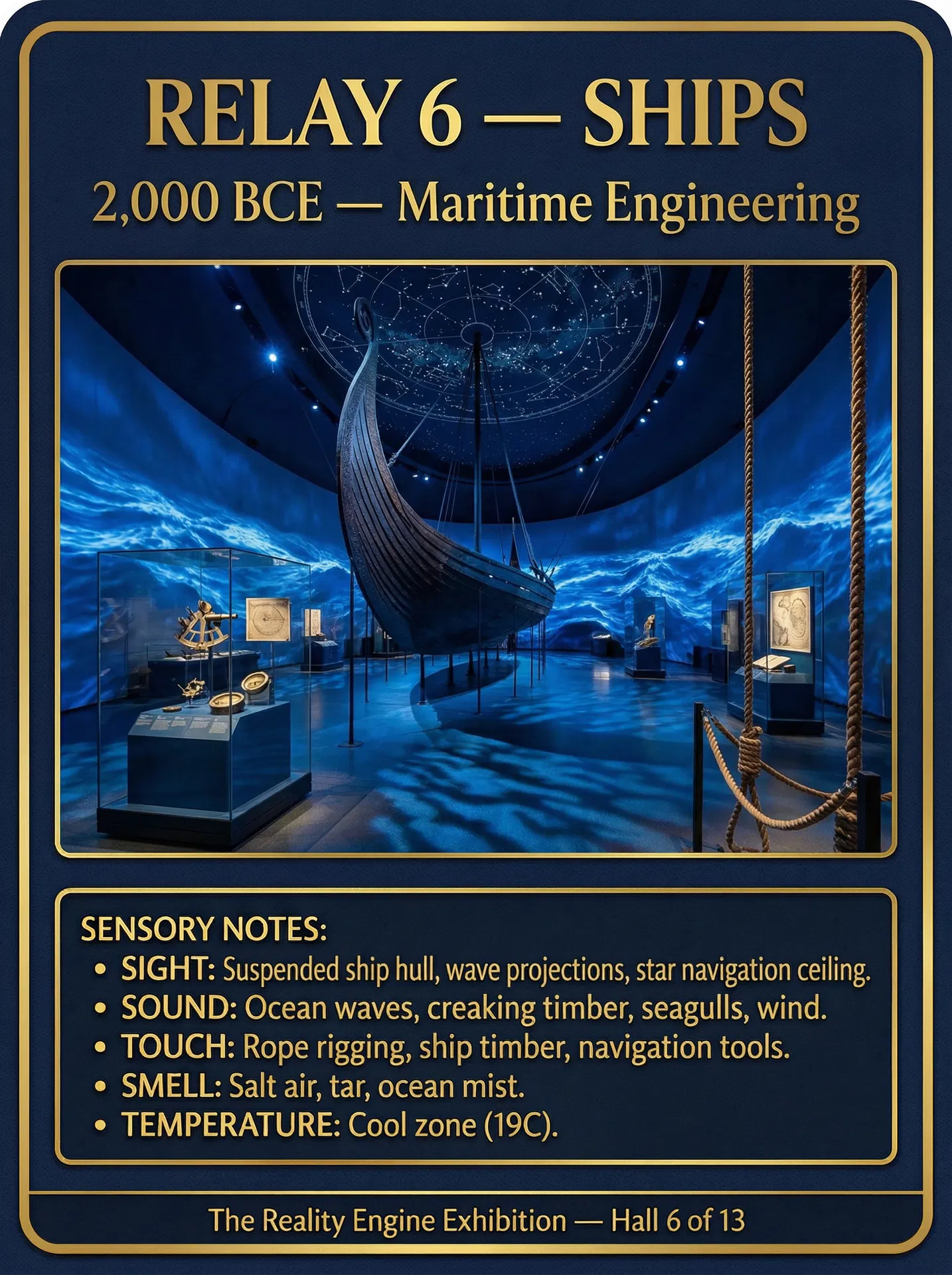 Relay 6 — SHIPS — 2,000 BCE — Maritime Engineering