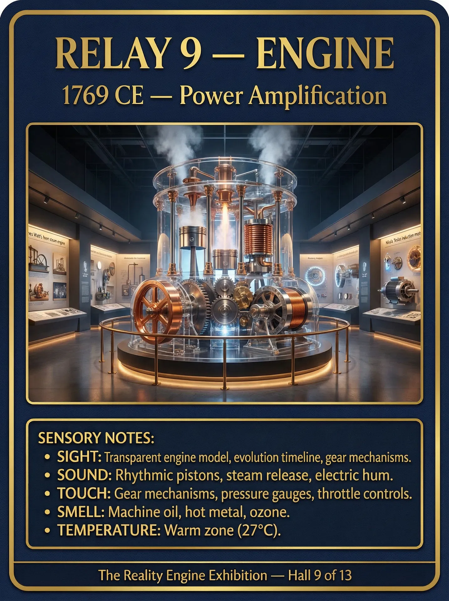 Relay 9 — ENGINE — 1769 CE — Power Amplification