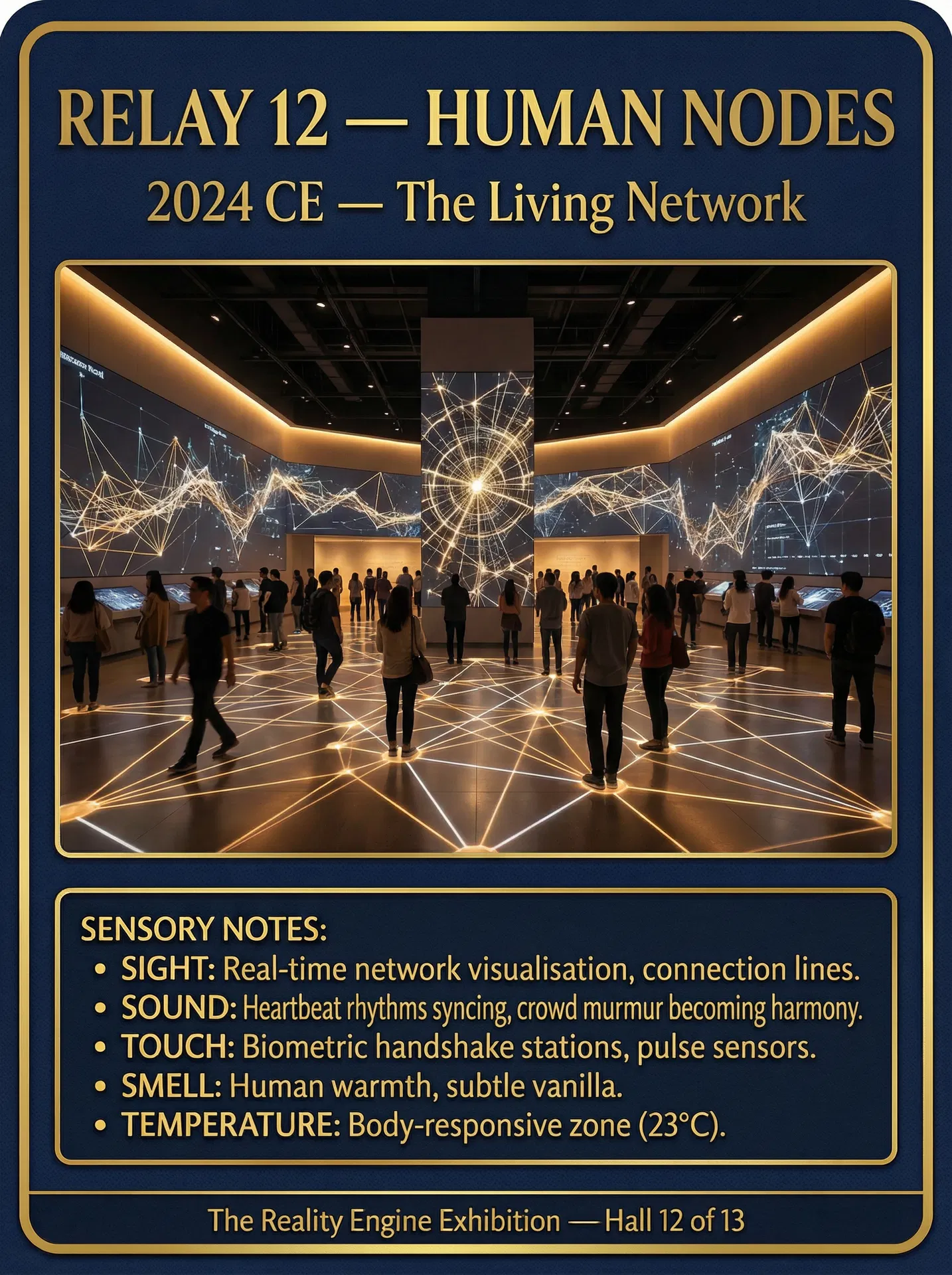 Relay 12 — HUMAN NODES — 2024 CE — The Living Network