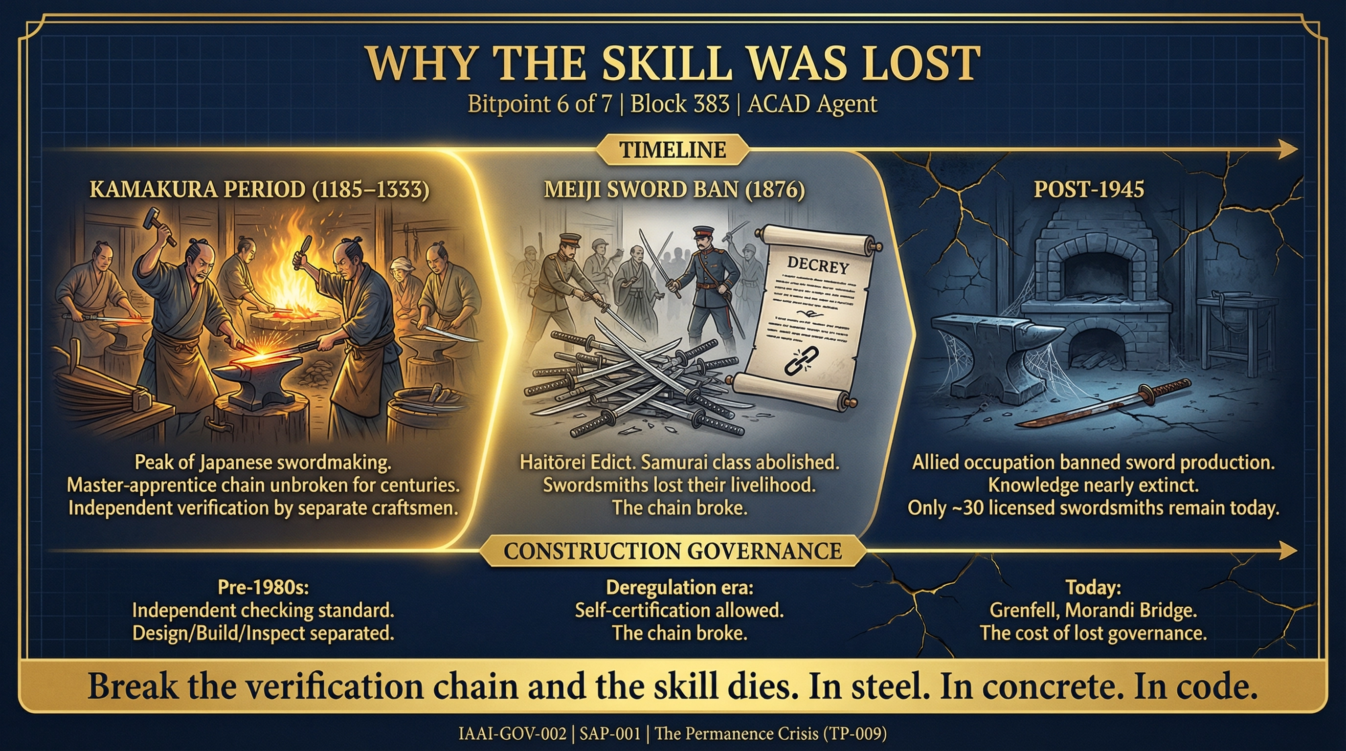 Bitpoint 6: WHY THE SKILL WAS LOST — Meiji to Grenfell