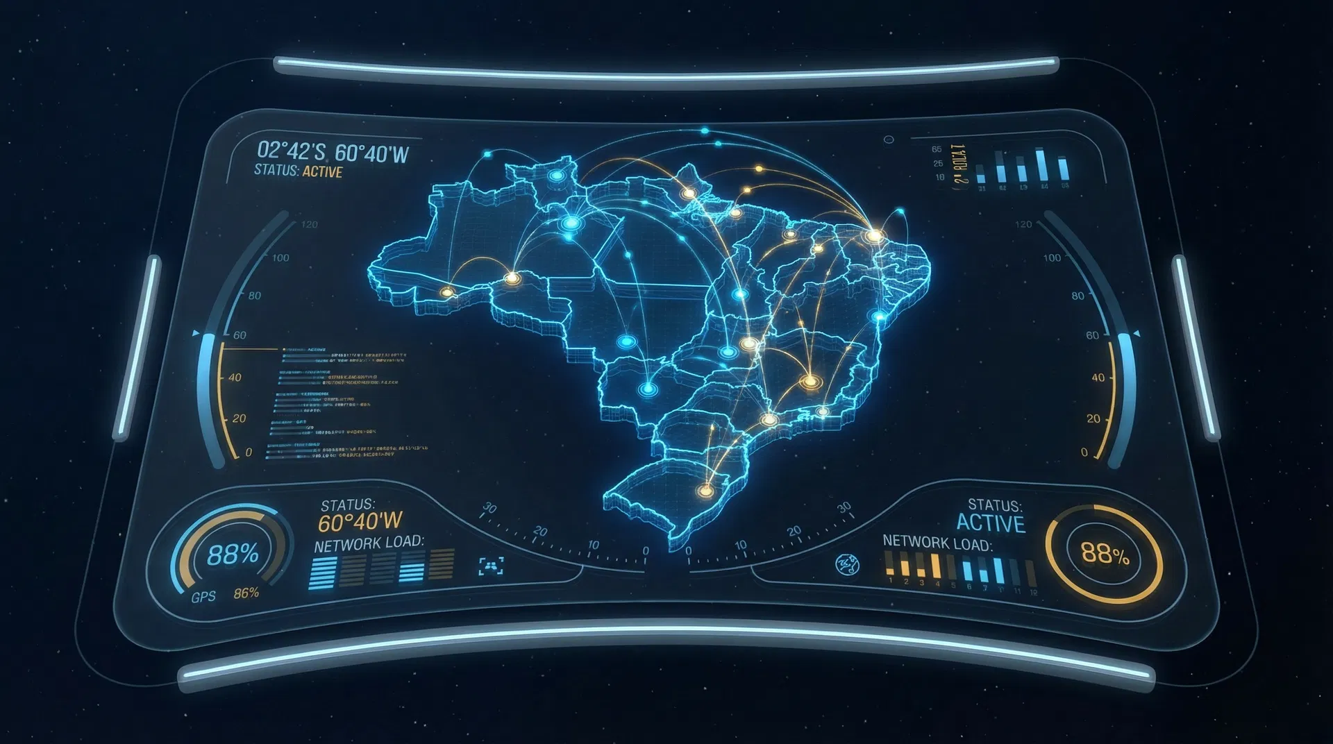 Painel de controle Voe Intelligence