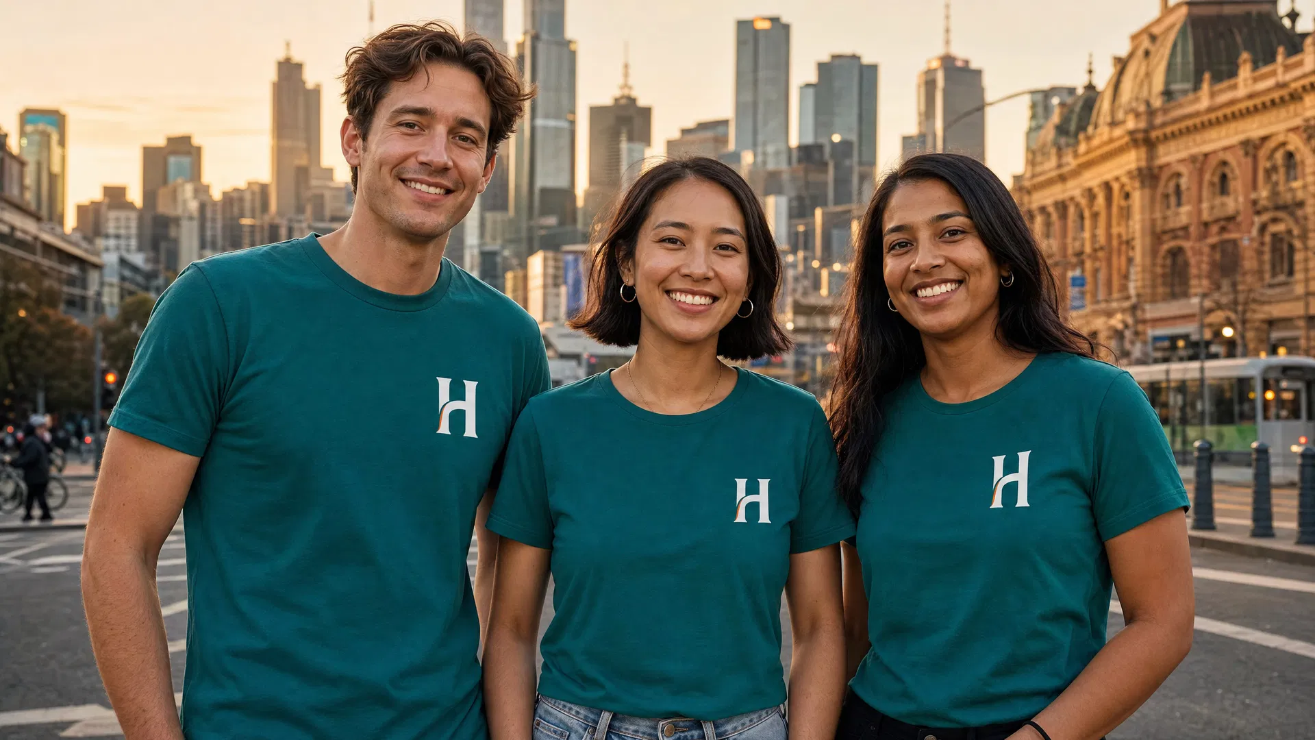 Helper team in Melbourne