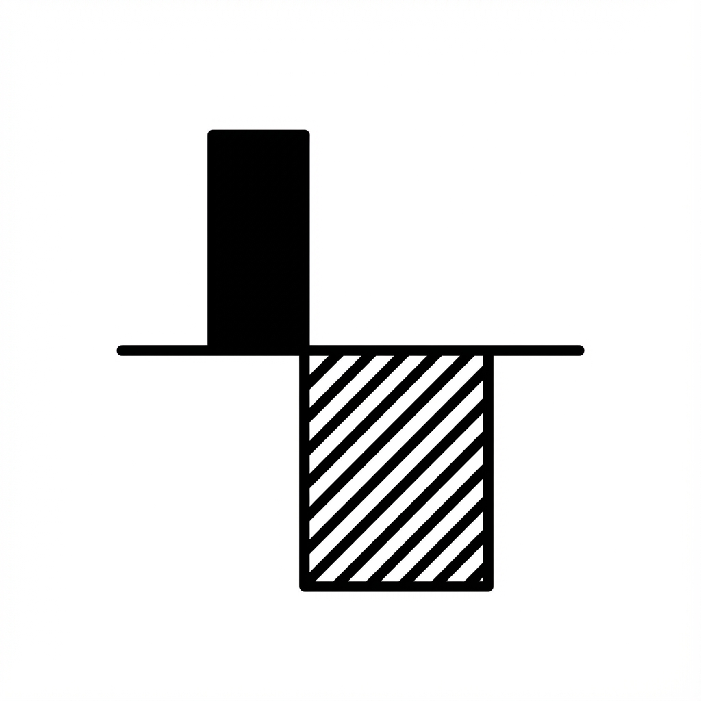 双方向棒グラフ（縦）