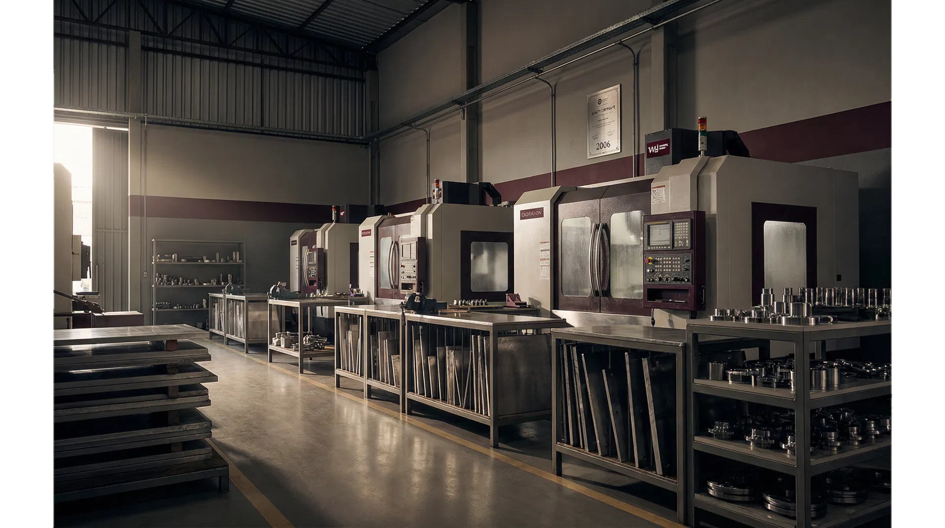 Ambiente industrial da Goergen Ferramentaria