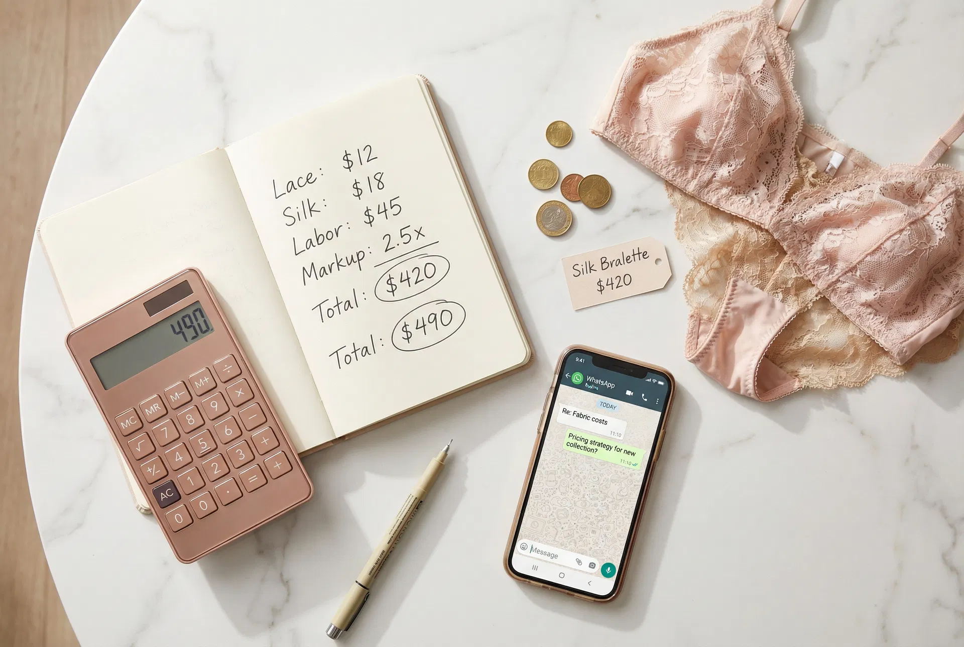 Cómo Calcular el Precio de Venta de tu Lencería en Uruguay y Asegurar tus Ganancias