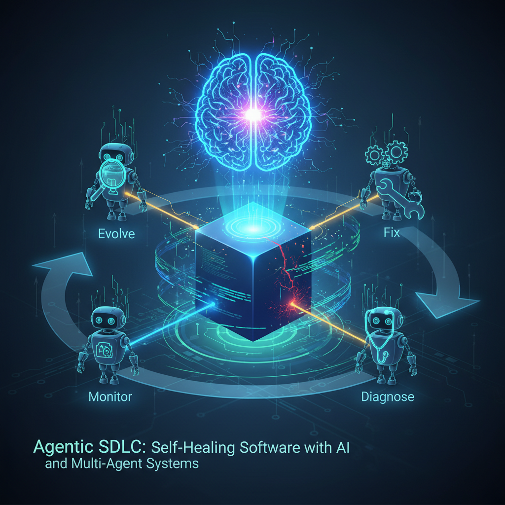 Agentic SDLC: Self-Healing Software with AI and Multi-Agent Systems