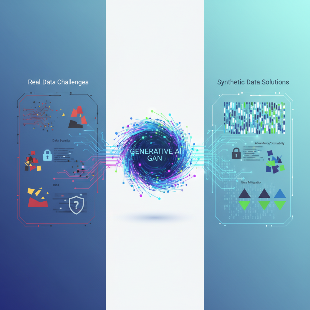Generative AI for Synthetic Data: Solving Data Scarcity & Privacy Challenges