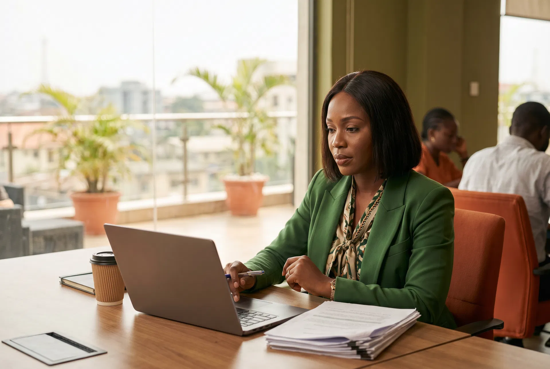 Nigerian business owner