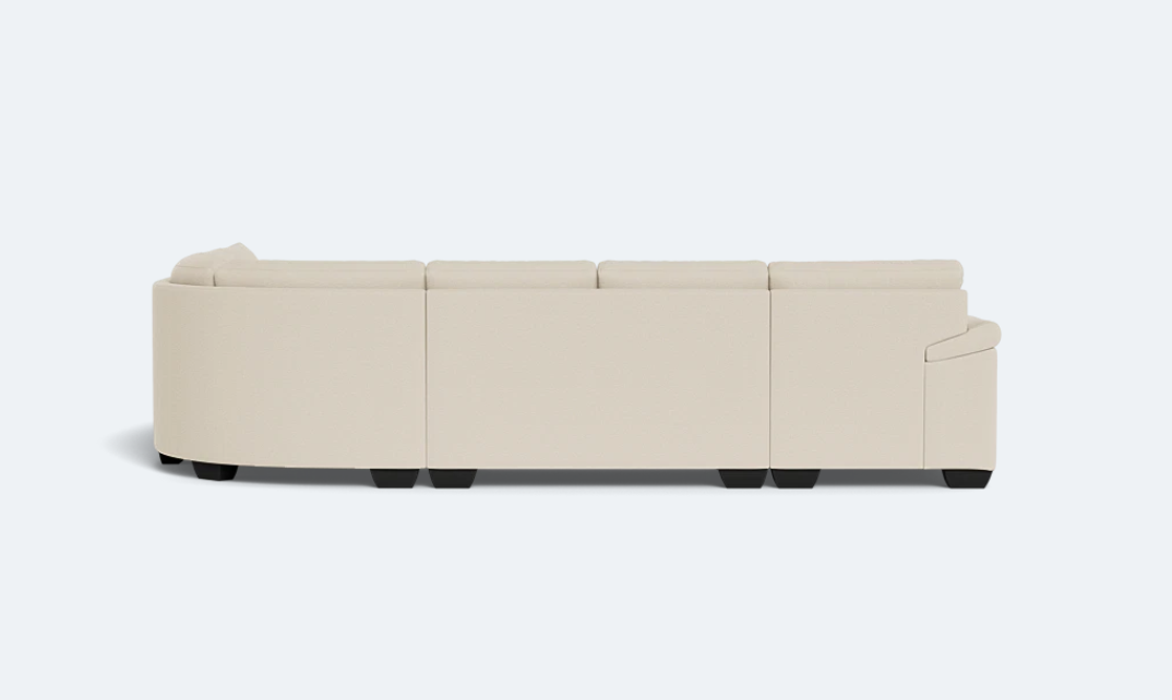 White Leather Couch 2