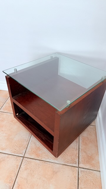 Plain Glass Coffee table set 5