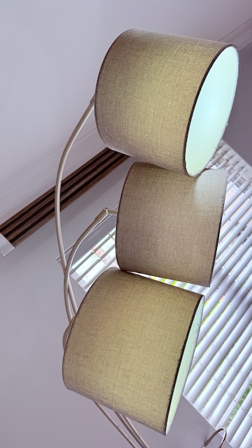 Silver Steel Floor Lamp 3