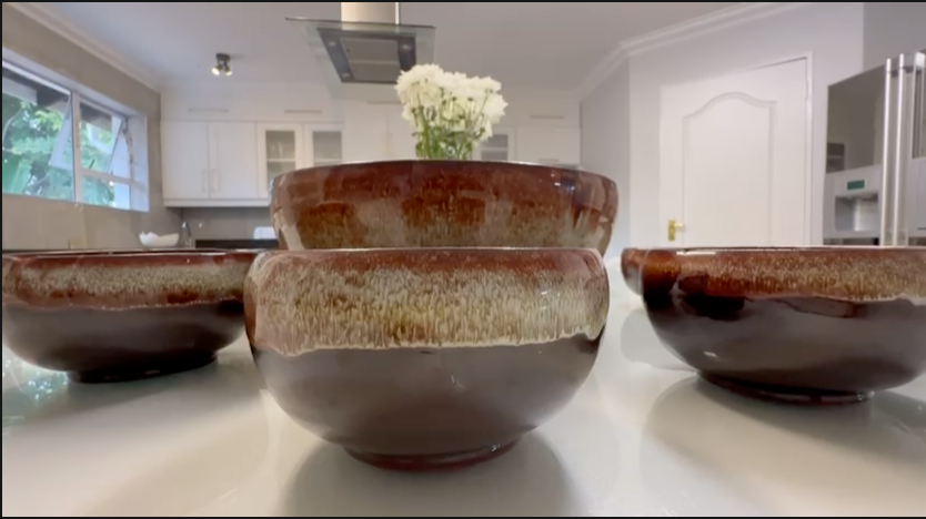 1 Clay Soup bowl and 7 soup bowls 2