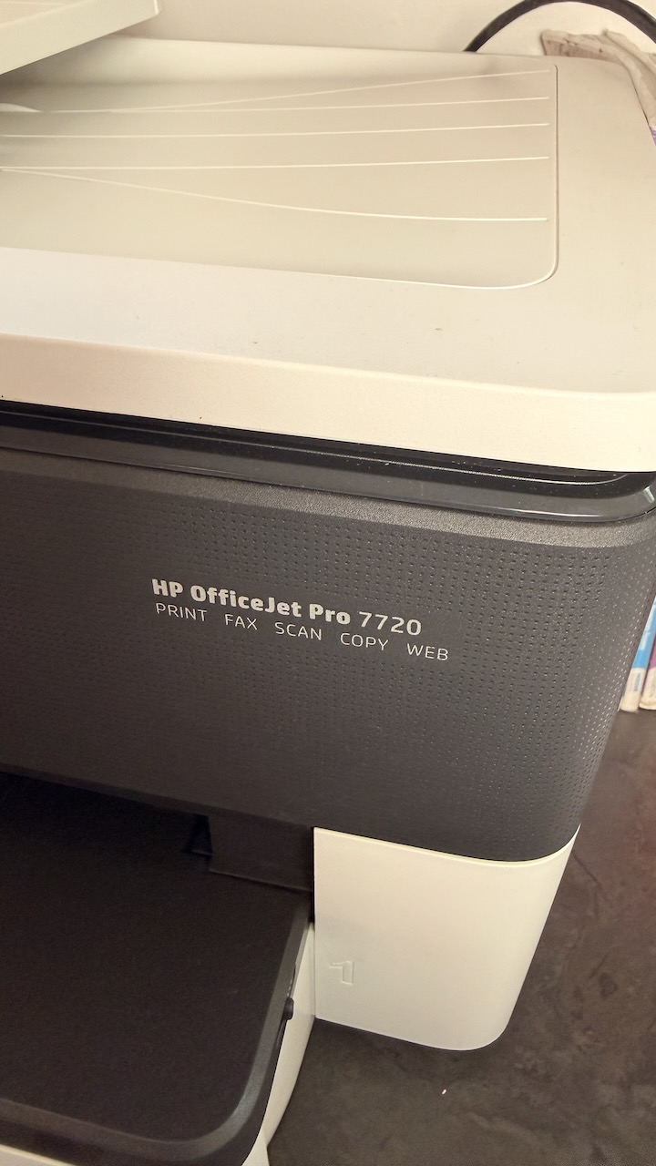 HP OfficeJet Pro 7720 2