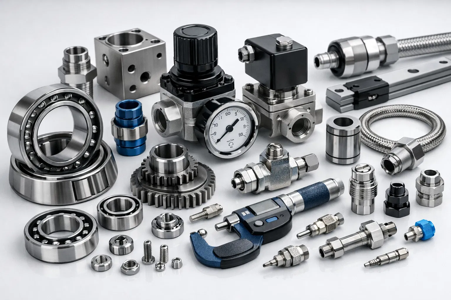 Peças e componentes industriais