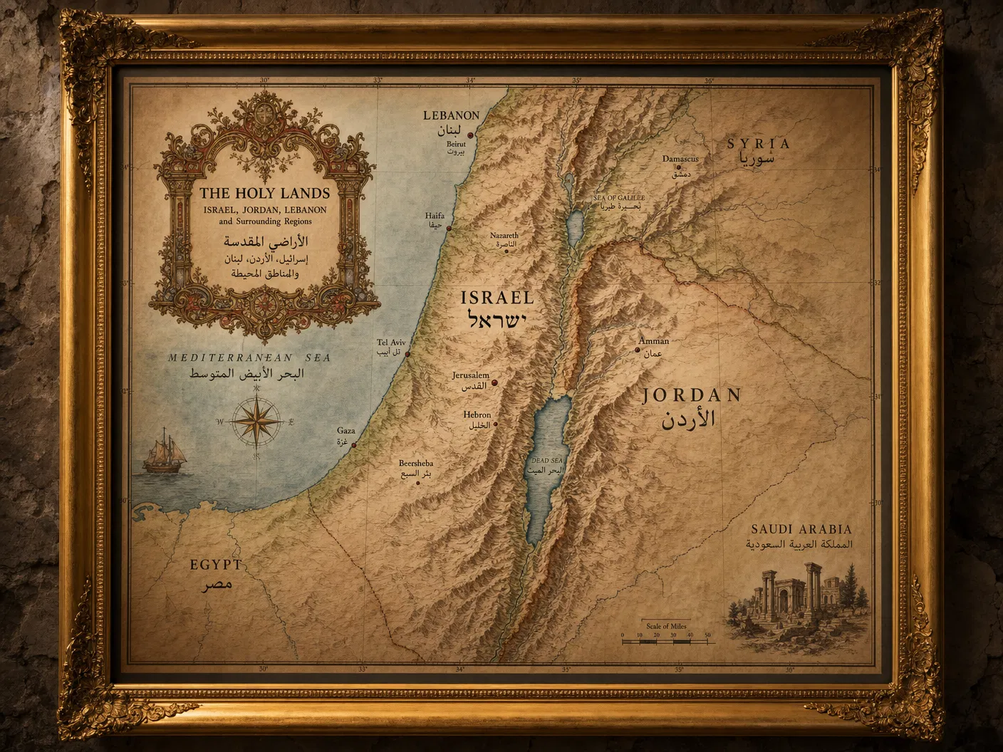 The Holy Lands β Master Map