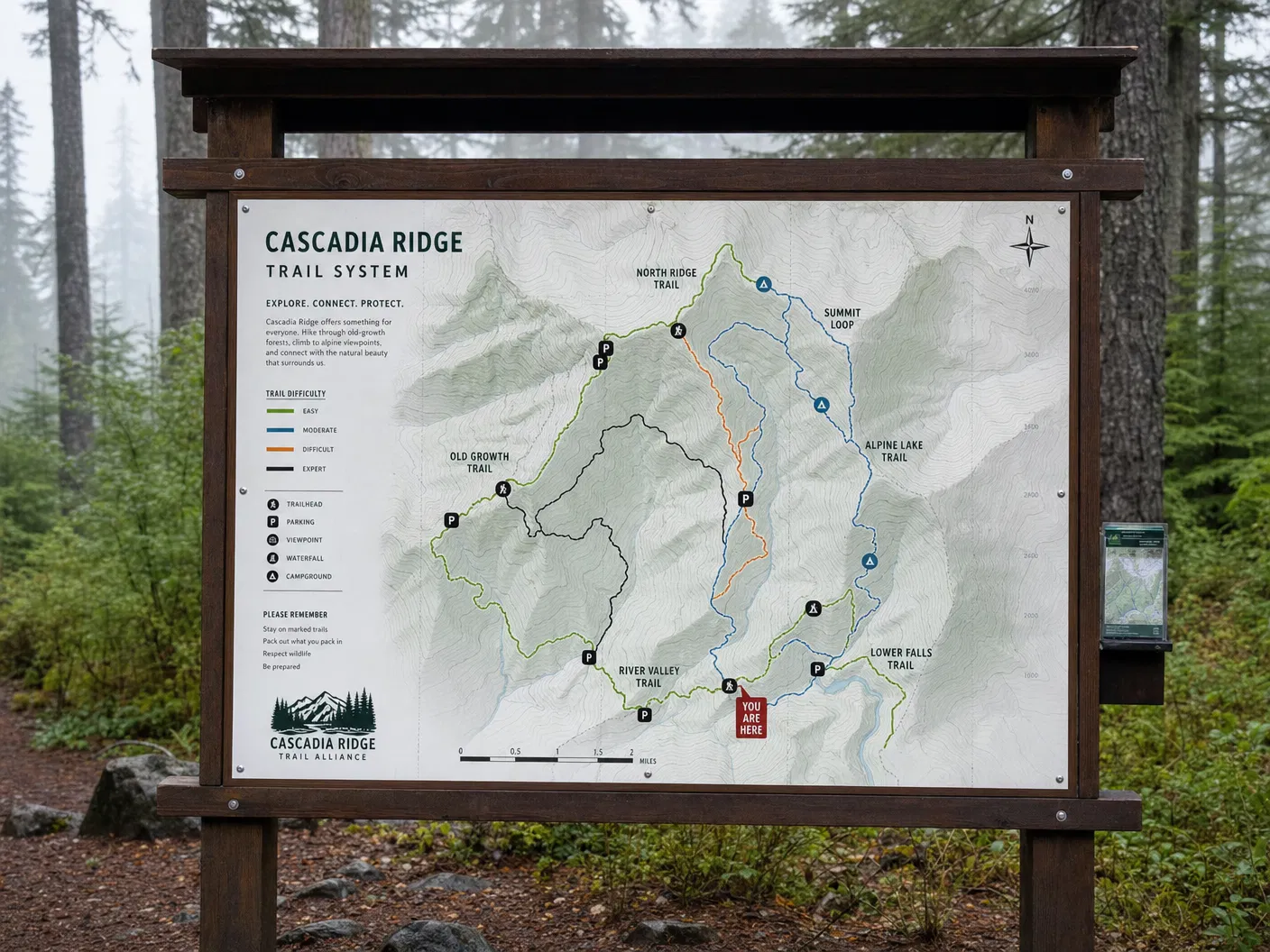 Trail System Overview Map