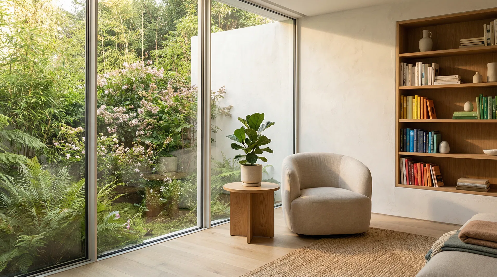 Ambiente terapêutico acolhedor