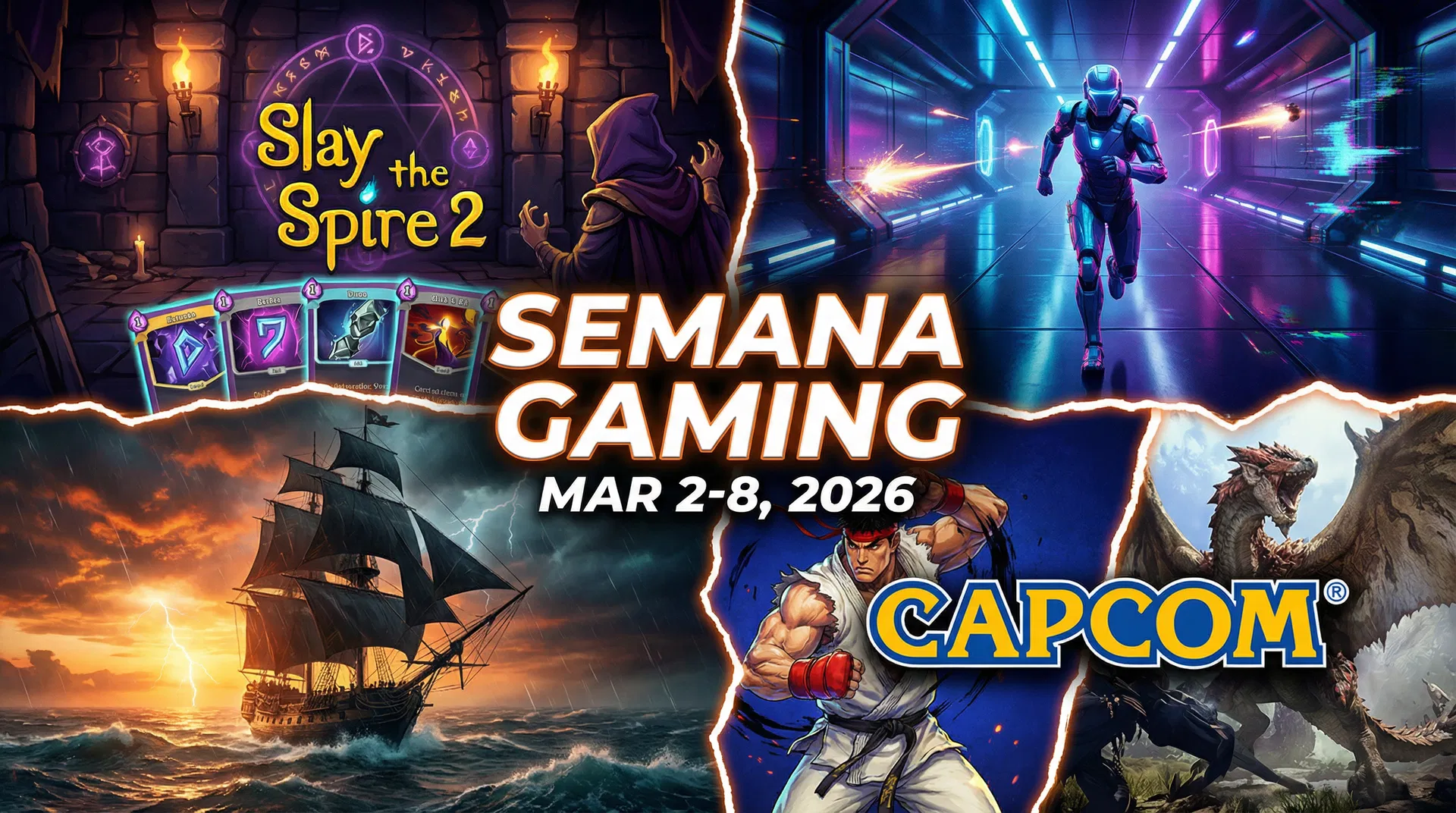 Lo Mejor del Gaming Esta Semana (2-8 Mar 2026)