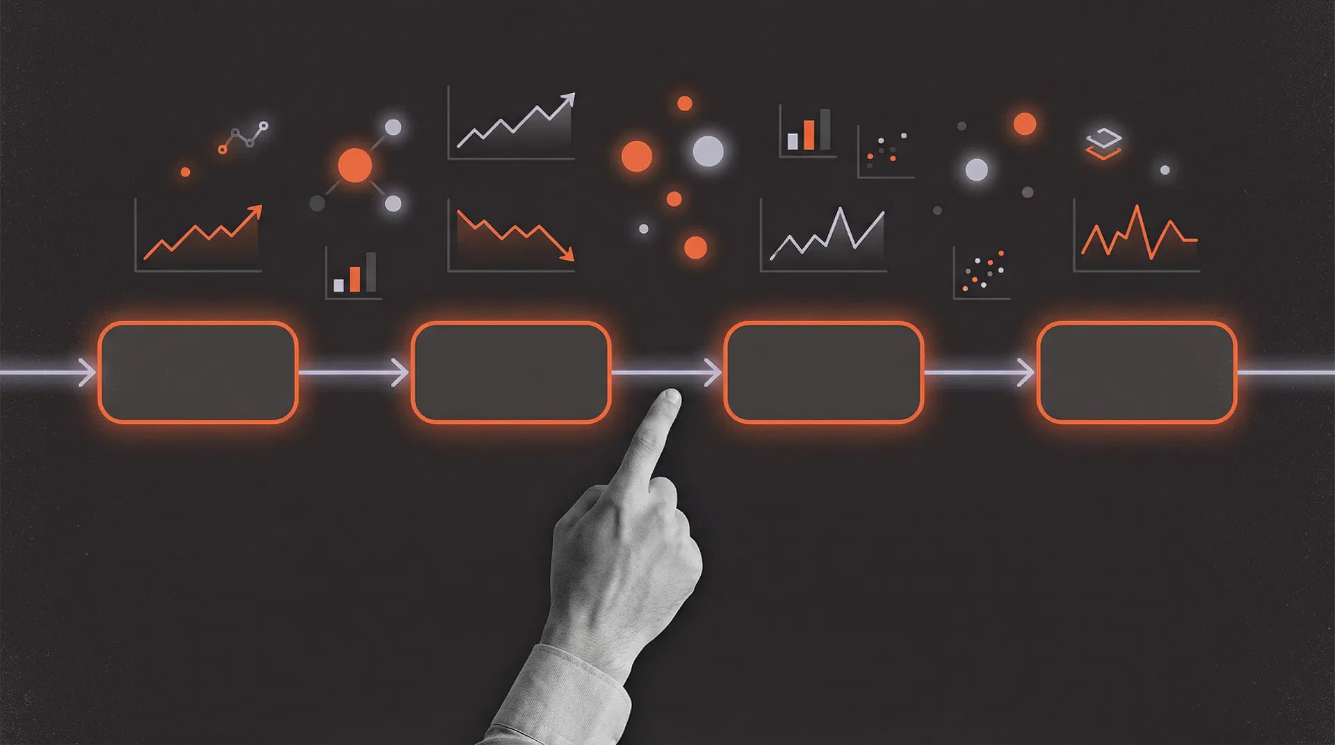 Data flow pipeline from AI visibility to revenue attribution