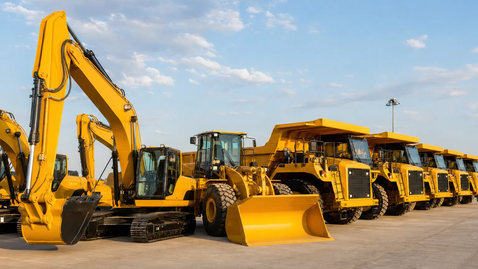 Máquinas linha amarela