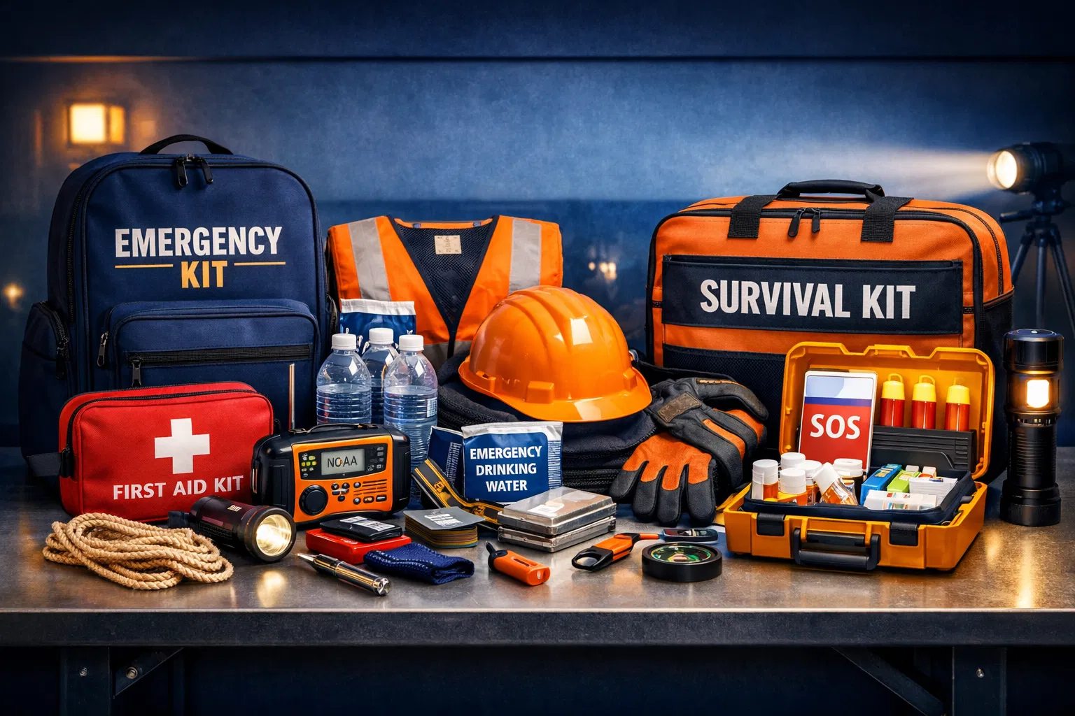 Emergency Supply Kits & Safety Equipment