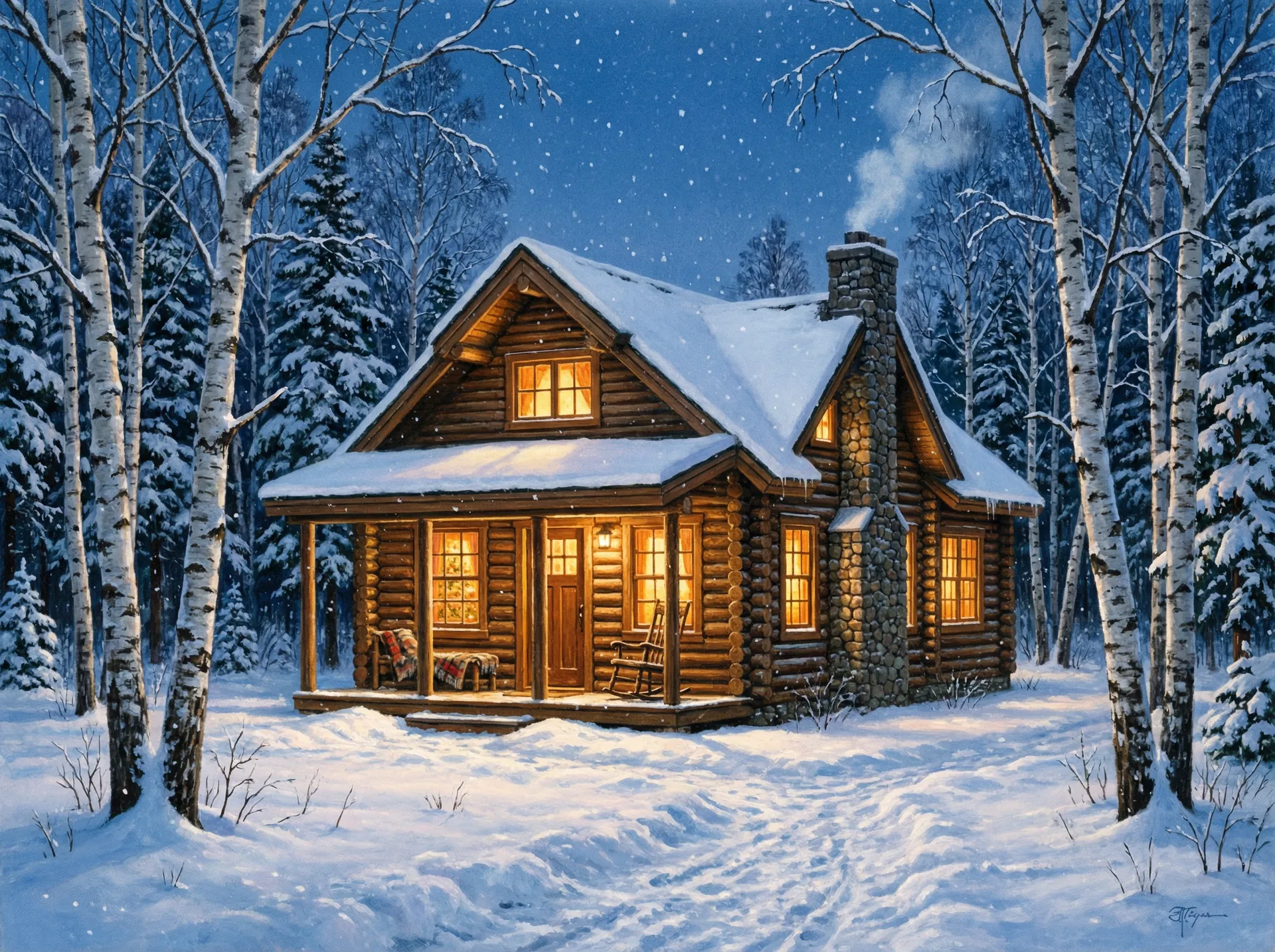 الأكواخ الريفية