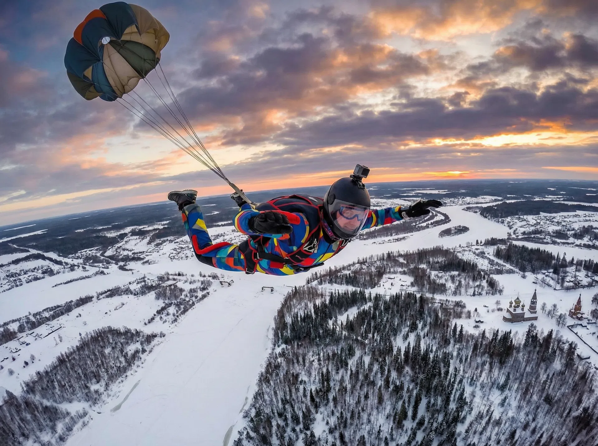 القفز المظلي