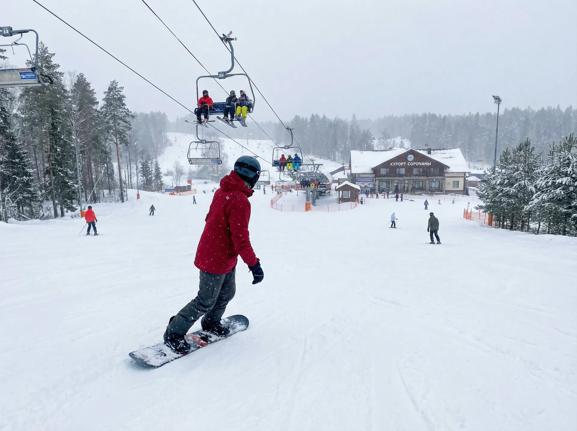 التزلج Snowboard - متعة الشتاء