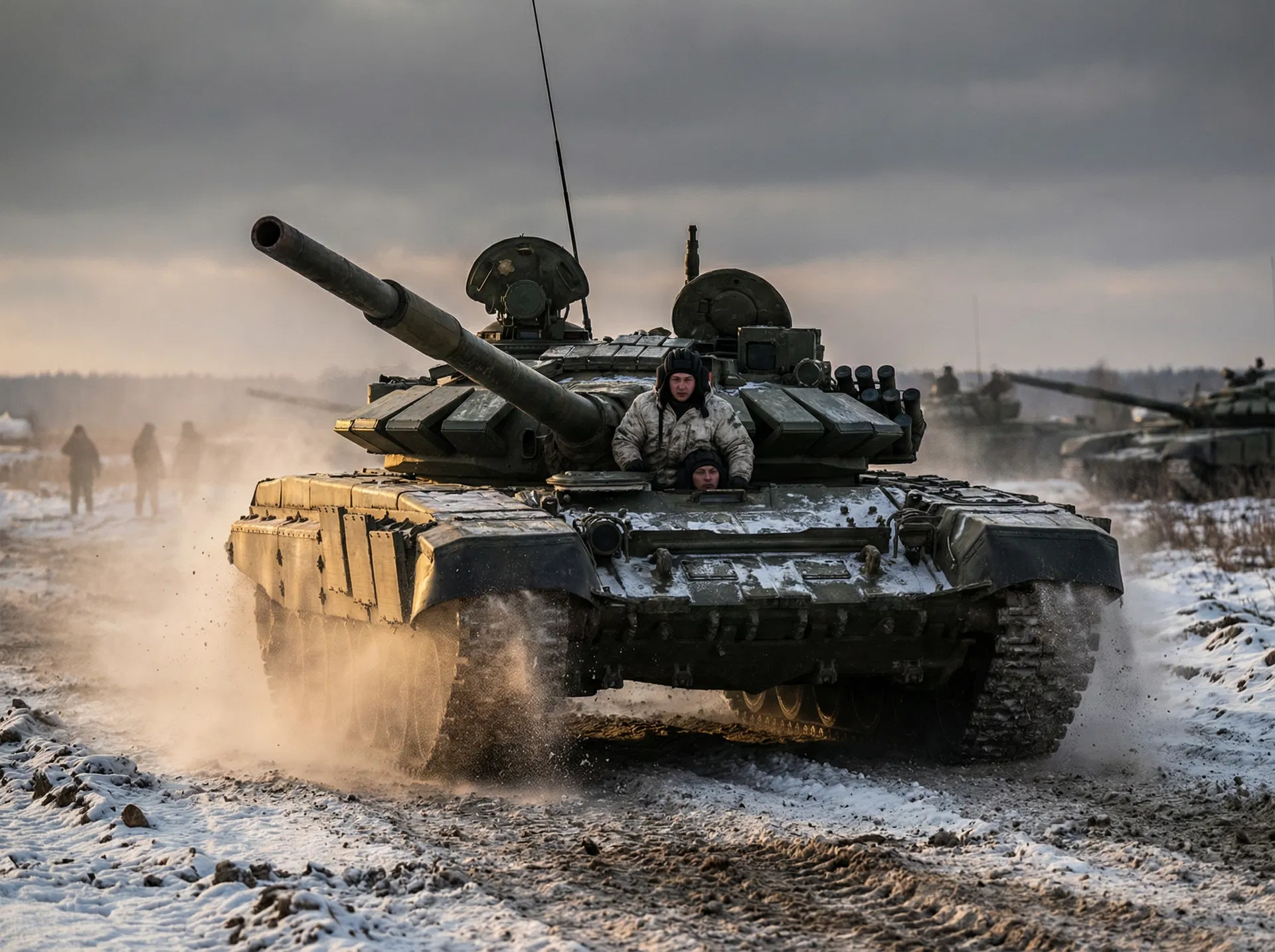 مغامرة الدبابة والمعسكر الحربي