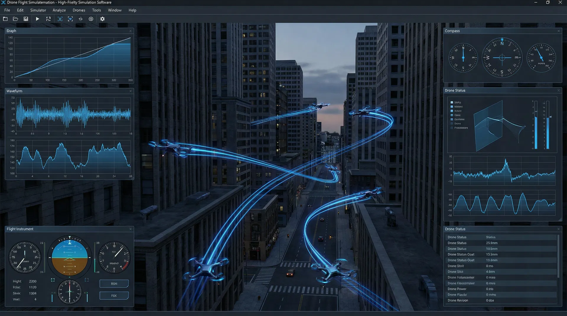 RFlyUT.Edu 仿真界面