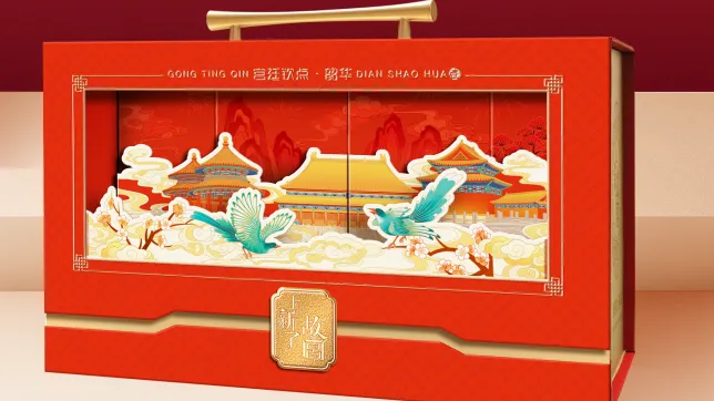 臻味&上新了故宫-
726g宫廷钦点·韶华礼盒