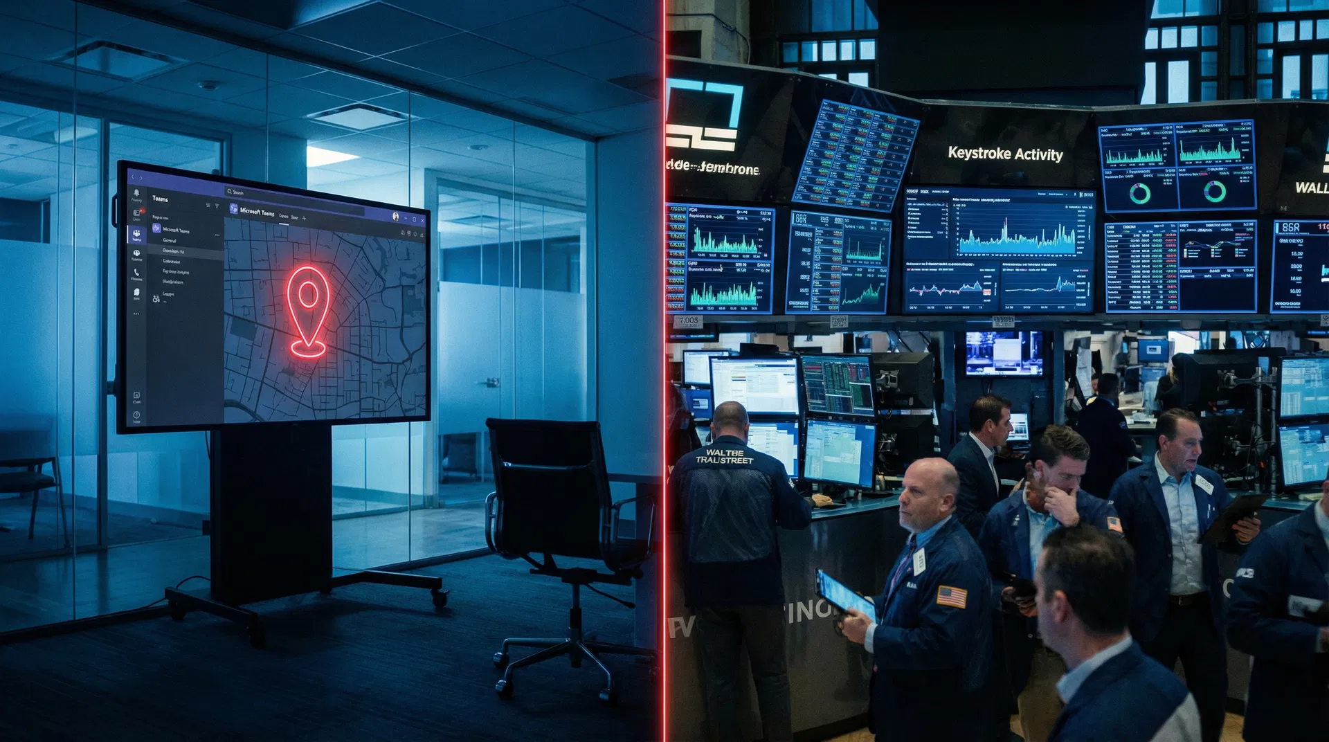 Microsoft Teams Location Tracking and JPMorgan Keystroke Monitoring: When Does Workplace Surveillance Go Too Far?