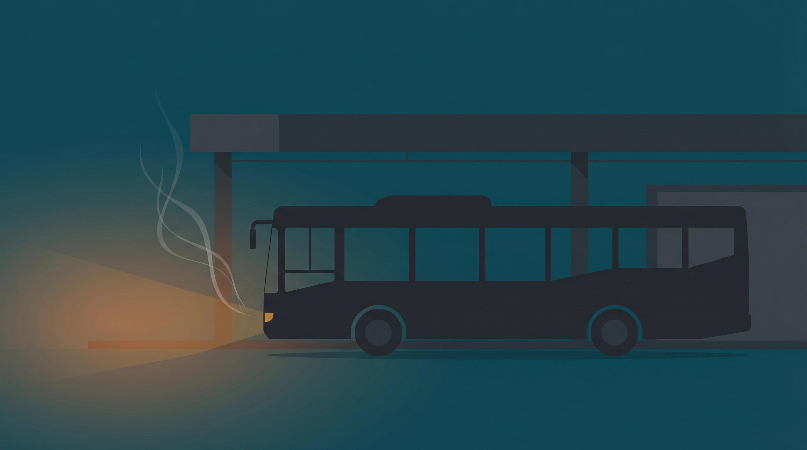 La madrugada en que Burgos perdió la mitad de sus autobuses