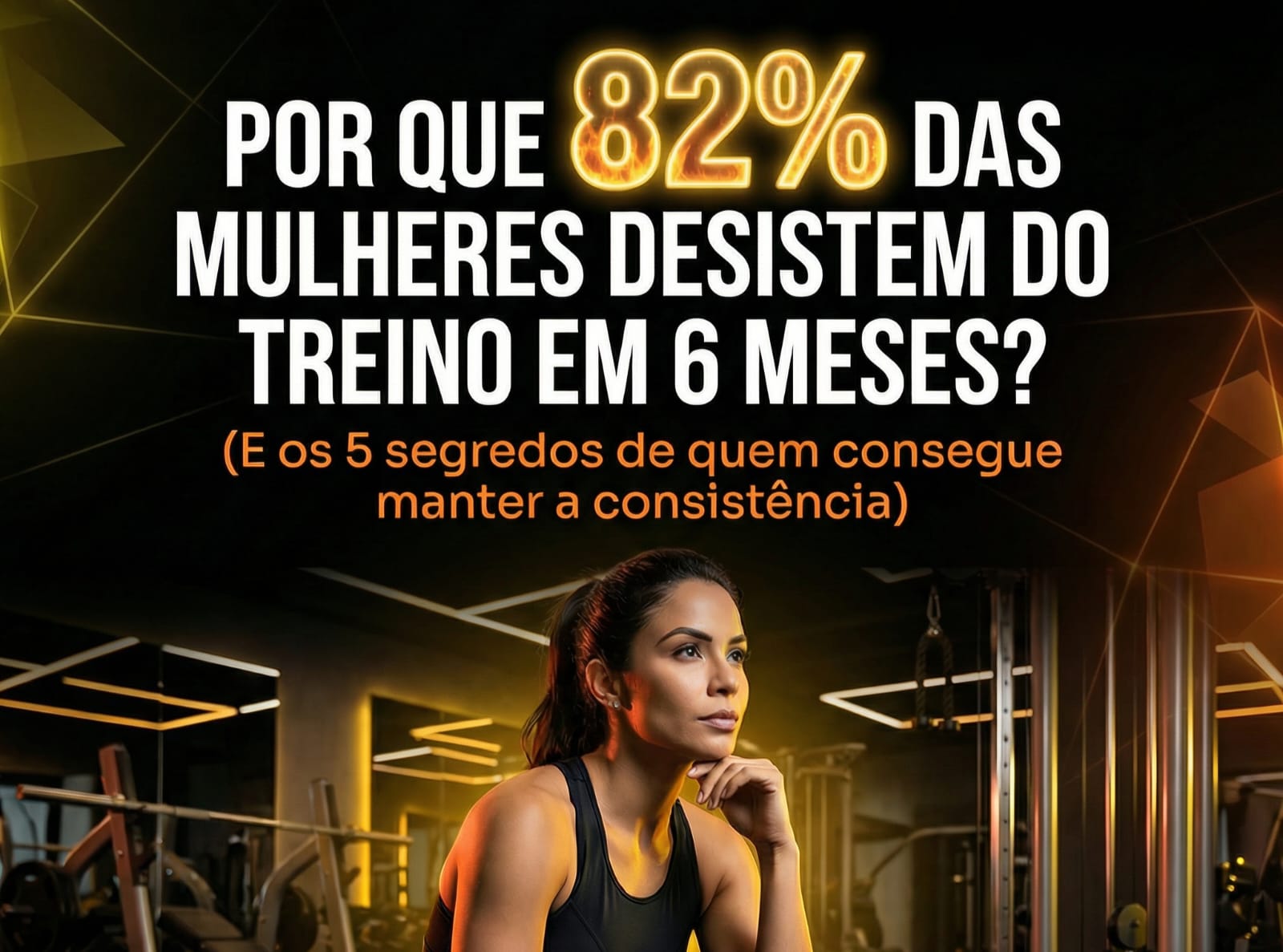 Você está desistindo bem na hora que os resultados aparecem