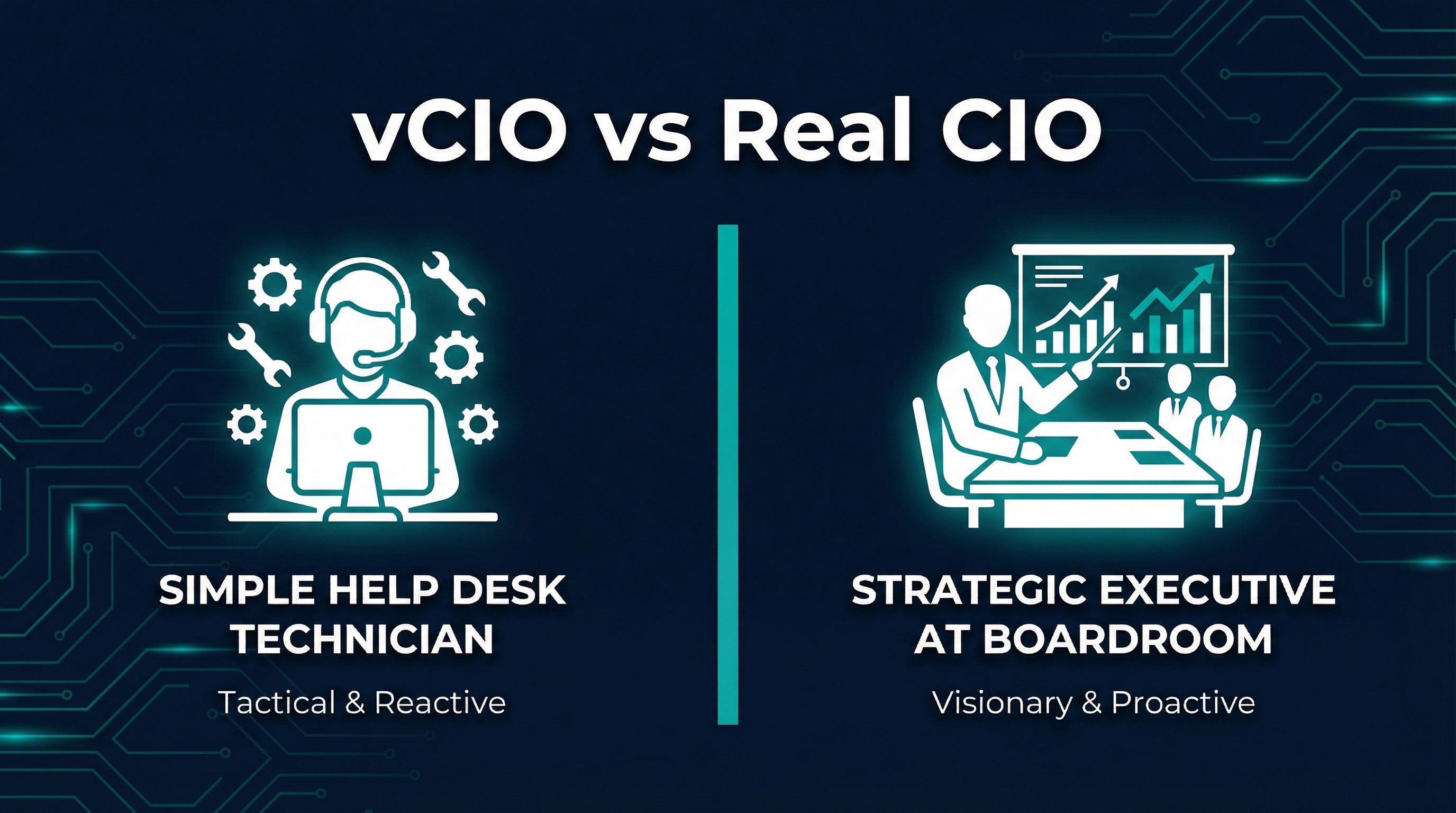Why Your MSP's vCIO Isn't Really a CIO