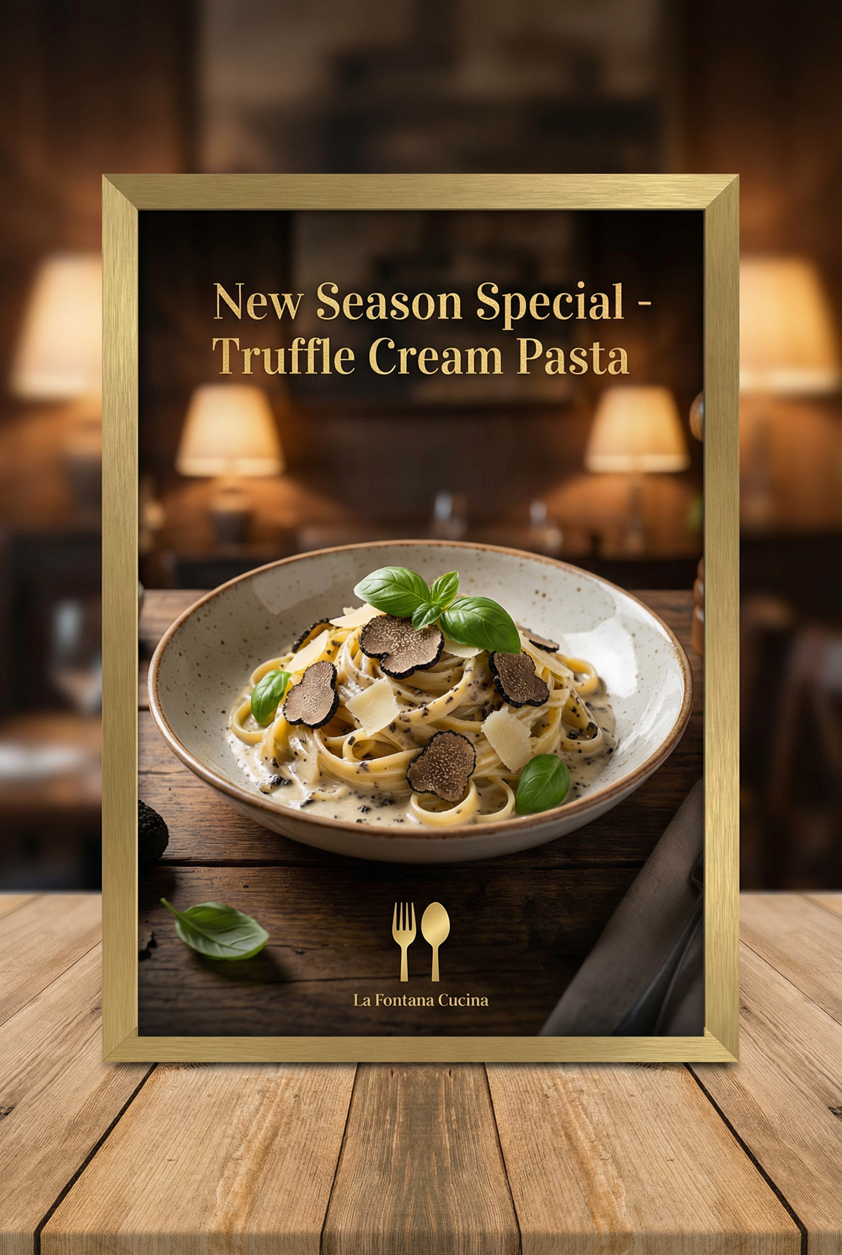New Dish Promotion - Restaurant Signature Dishes