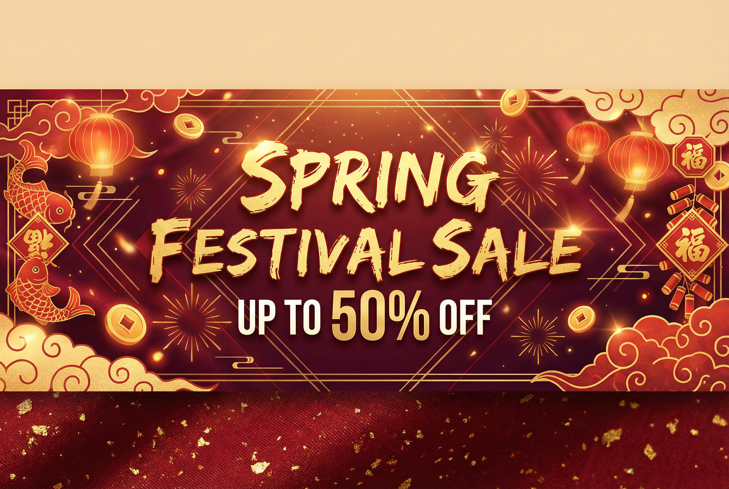 Festival Promotion - Spring Festival Sale